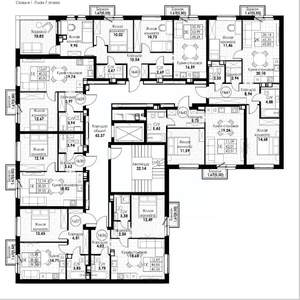 3-к квартира, вторичка, 68м2, 7/8 этаж