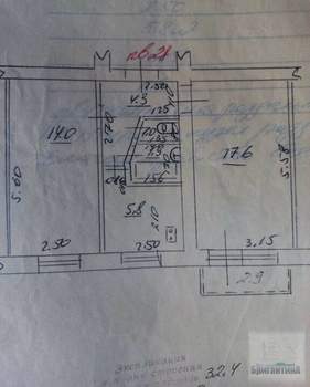 2-к квартира, вторичка, 48м2, 3/5 этаж