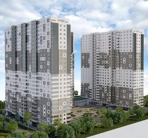 1-к квартира, вторичка, 53м2, 2/26 этаж
