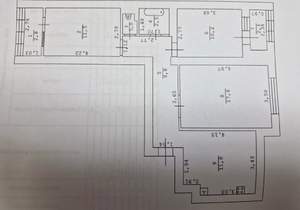 3-к квартира, вторичка, 63м2, 1/10 этаж