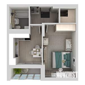 1-к квартира, вторичка, 35м2, 20/24 этаж