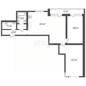 3-к квартира, вторичка, 105м2, 10/14 этаж
