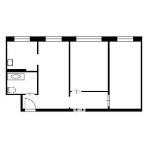 3-к квартира, вторичка, 58м2, 9/9 этаж
