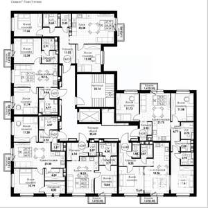3-к квартира, вторичка, 76м2, 3/8 этаж