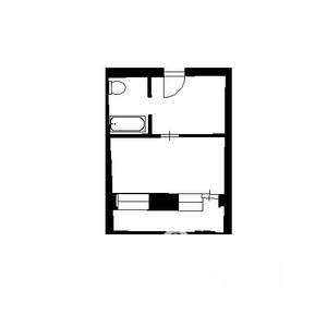 1-к квартира, вторичка, 34м2, 6/19 этаж