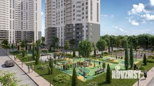 1-к квартира, строящийся дом, 48м2, 23/26 этаж