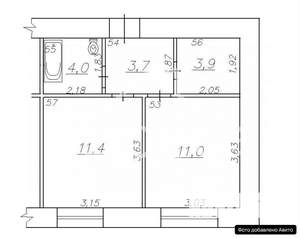 2-к квартира, вторичка, 35м2, 7/9 этаж