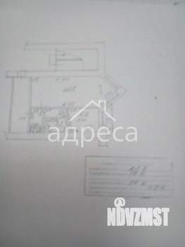 1-к квартира, вторичка, 38м2, 1/9 этаж