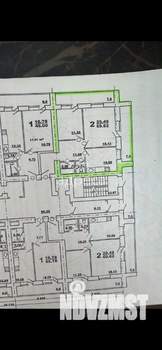 2-к квартира, вторичка, 57м2, 13/16 этаж