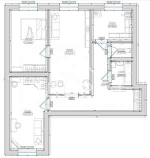 3-к квартира, вторичка, 77м2, 2/5 этаж