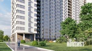 1-к квартира, строящийся дом, 47м2, 15/23 этаж