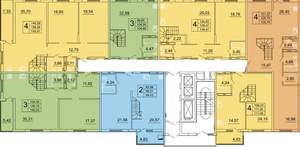 2-к квартира, строящийся дом, 145м2, 26/26 этаж