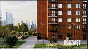 1-к квартира, строящийся дом, 53м2, 2/17 этаж