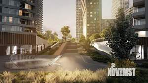 1-к квартира, строящийся дом, 40м2, 24/29 этаж