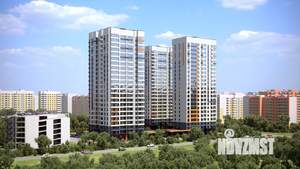 2-к квартира, строящийся дом, 64м2, 7/23 этаж