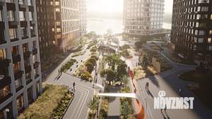 2-к квартира, строящийся дом, 61м2, 21/29 этаж