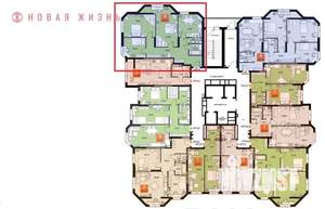 3-к квартира, строящийся дом, 87м2, 12/23 этаж