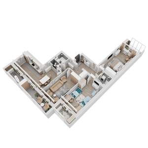 3-к квартира, вторичка, 123м2, 5/8 этаж
