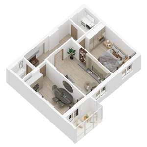 2-к квартира, строящийся дом, 76м2, 25/27 этаж