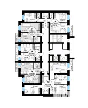 1-к квартира, вторичка, 38м2, 15/18 этаж