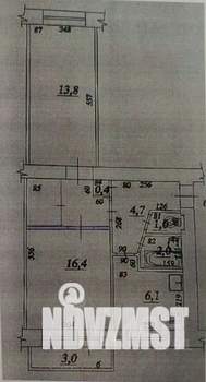 2-к квартира, вторичка, 44м2, 4/5 этаж