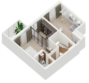 1-к квартира, строящийся дом, 105м2, 26/26 этаж