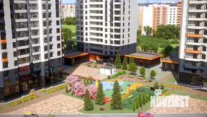 3-к квартира, строящийся дом, 87м2, 4/23 этаж