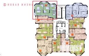 3-к квартира, вторичка, 87м2, 4/23 этаж