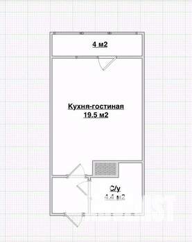 Студия квартира, вторичка, 28м2, 14/24 этаж