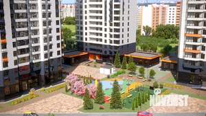 3-к квартира, строящийся дом, 86м2, 14/23 этаж