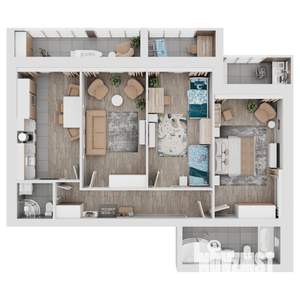 3-к квартира, вторичка, 106м2, 8/8 этаж