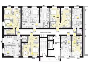 2-к квартира, вторичка, 63м2, 3/16 этаж