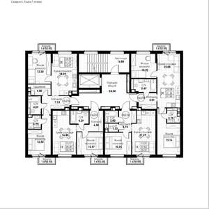 1-к квартира, вторичка, 39м2, 7/8 этаж