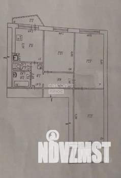 3-к квартира, вторичка, 66м2, 4/12 этаж