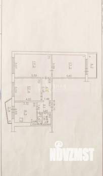 3-к квартира, вторичка, 66м2, 9/12 этаж