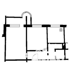 2-к квартира, вторичка, 52м2, 1/10 этаж