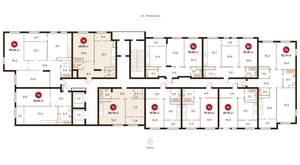 1-к квартира, вторичка, 40м2, 12/19 этаж