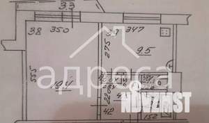1-к квартира, вторичка, 38м2, 8/9 этаж
