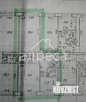 2-к квартира, вторичка, 47м2, 1/5 этаж