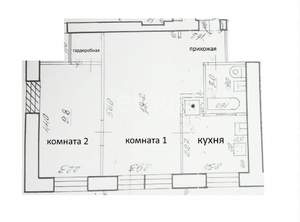 2-к квартира, вторичка, 40м2, 2/5 этаж