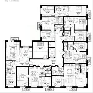 2-к квартира, вторичка, 65м2, 6/8 этаж