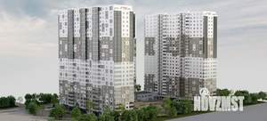 1-к квартира, вторичка, 53м2, 13/27 этаж