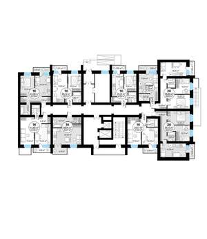 2-к квартира, вторичка, 60м2, 1/18 этаж