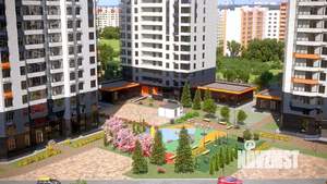 3-к квартира, строящийся дом, 87м2, 12/23 этаж