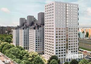 2-к квартира, строящийся дом, 74м2, 9/21 этаж