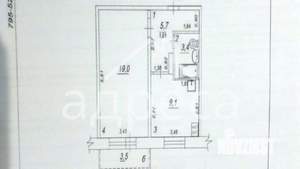 1-к квартира, вторичка, 37м2, 1/9 этаж