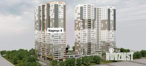 3-к квартира, строящийся дом, 102м2, 19/27 этаж