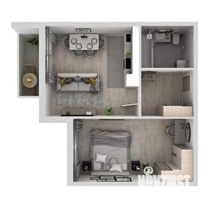 1-к квартира, вторичка, 40м2, 11/18 этаж