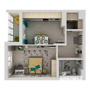 1-к квартира, вторичка, 41м2, 9/24 этаж