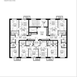 2-к квартира, вторичка, 64м2, 2/8 этаж